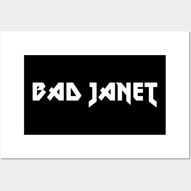 bad janet Wall Art by aluap1006